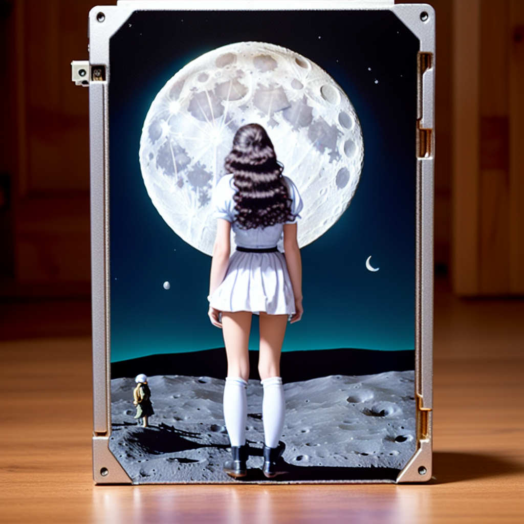 Milkmaid to the moon